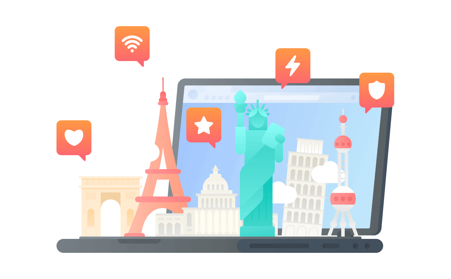 在圣皮埃尔和密克隆岛连接到中国vpn - 返华VPN